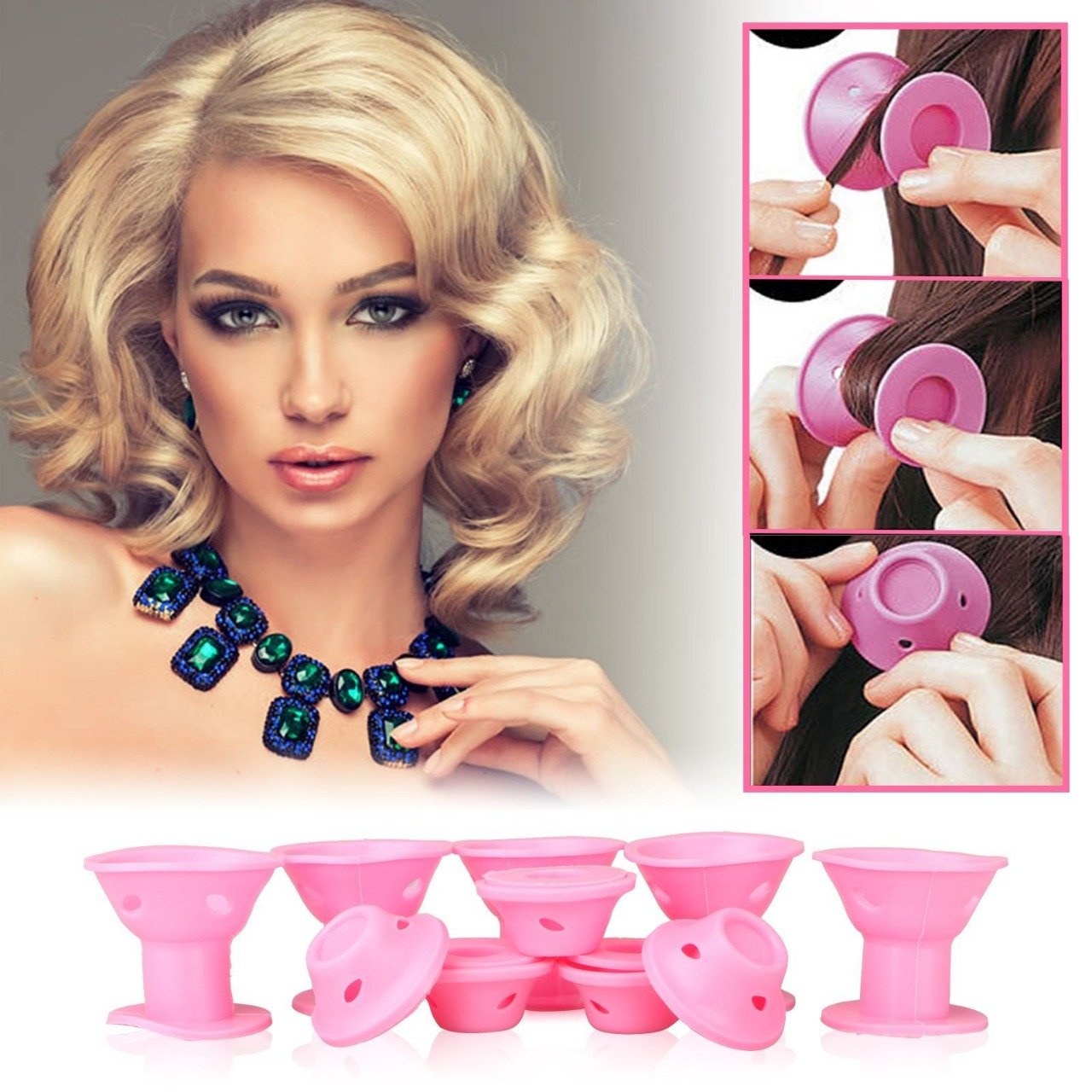 Silicone Curly x 10 unidades