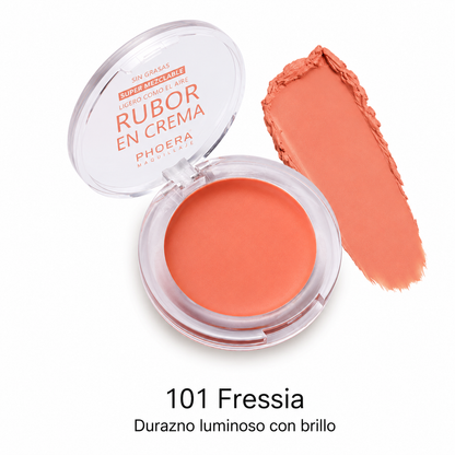 Rubor en crema