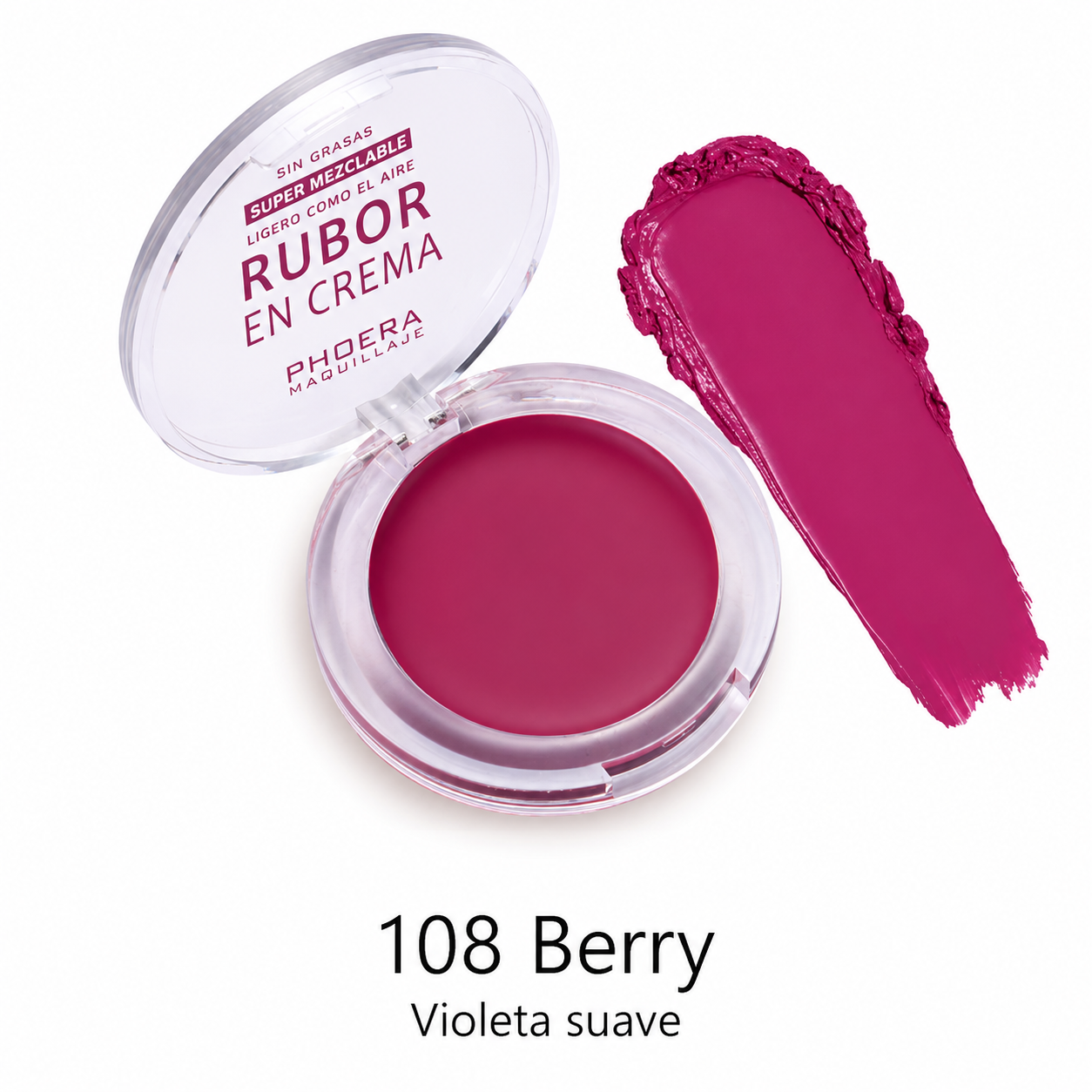 Rubor en crema