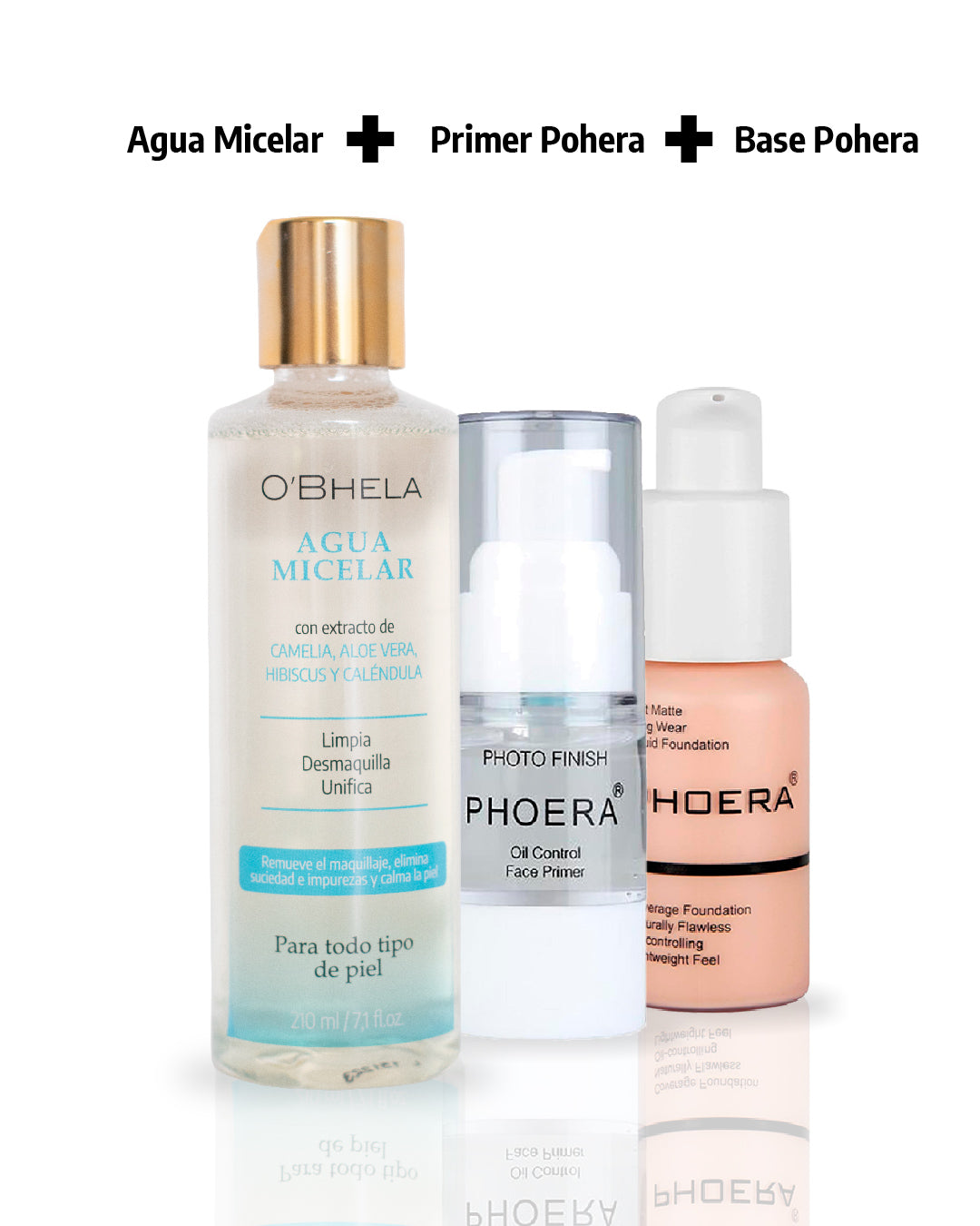 Kit Agua micelar + Base + Primer