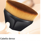 Brocha plana de maquillaje