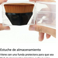 Brocha plana de maquillaje