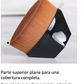Brocha plana de maquillaje