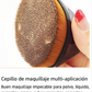 Brocha plana de maquillaje