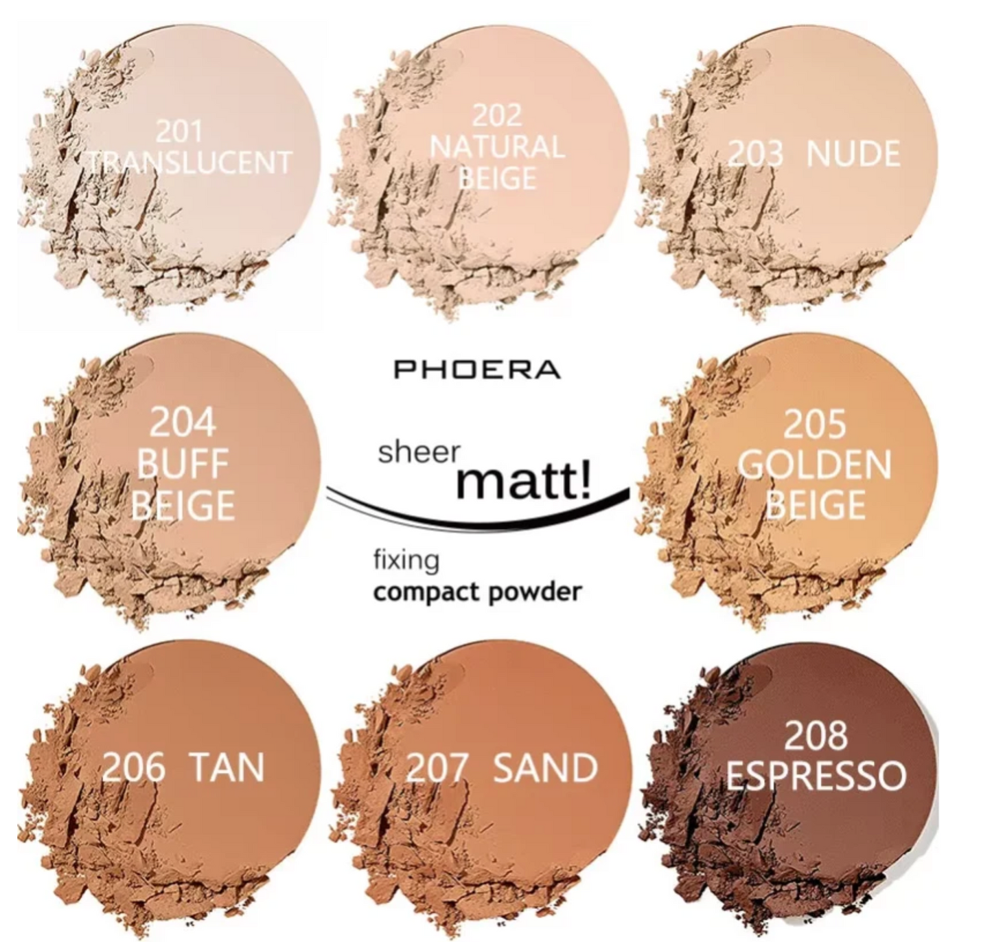 Polvo compacto PHOERA