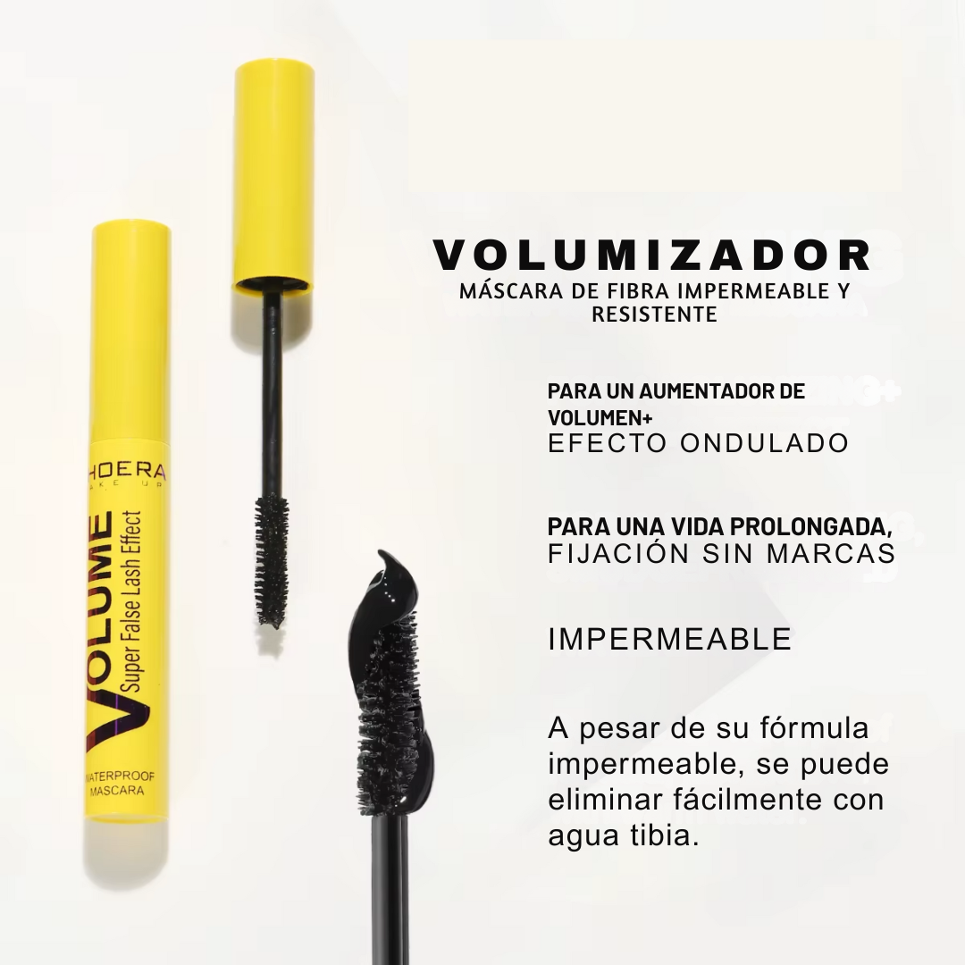 Pestañina voluminizadora a prueba de agua