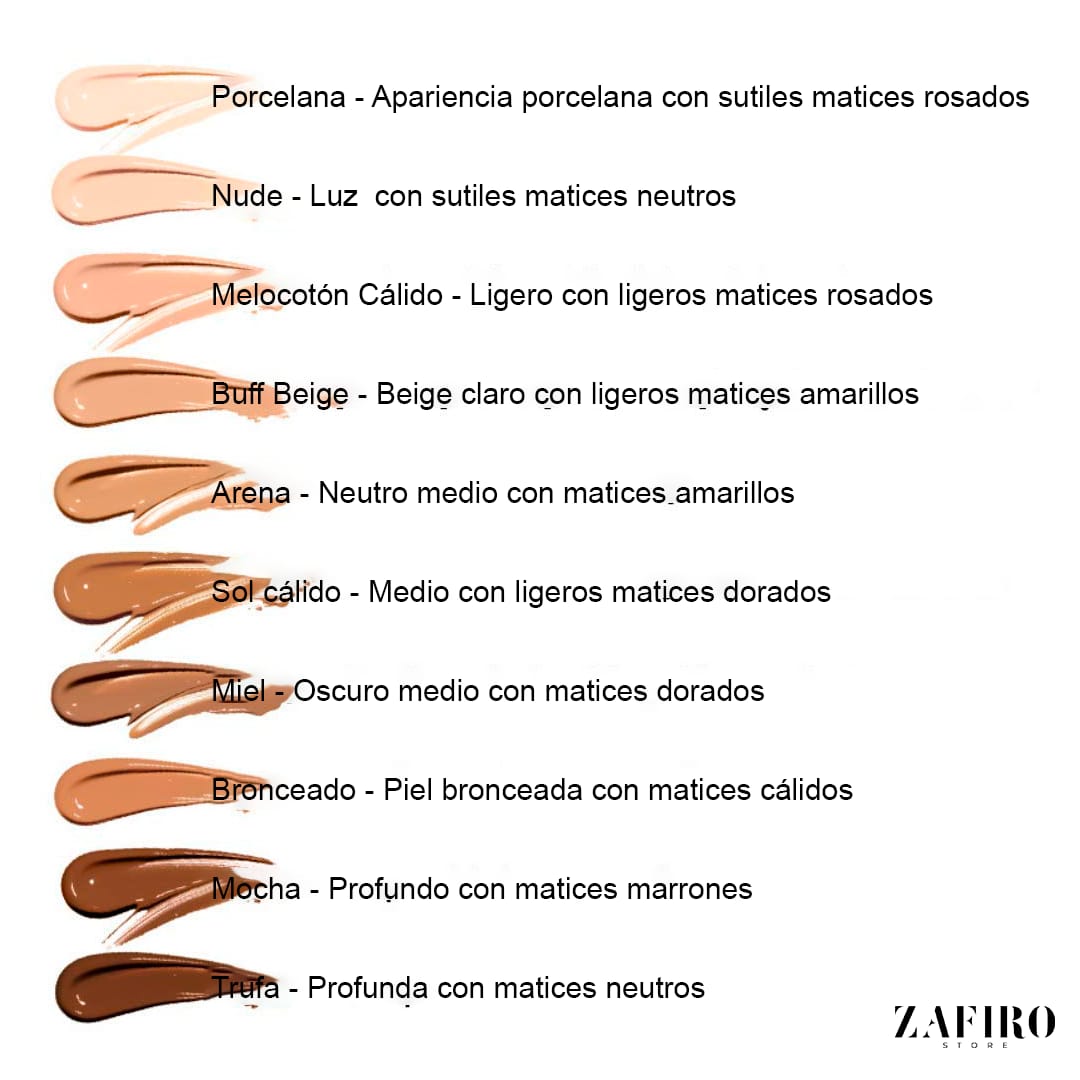 Kit radiante (base + corrector + aplicador + brocha )