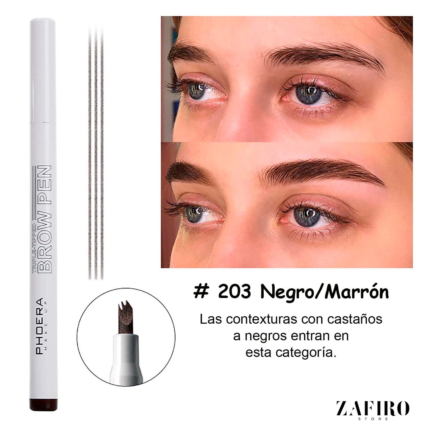 Lápiz de cejas efecto pelo a pelo