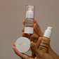 Kit cielo (Base + polvos+ primer + aplicador + brocha )