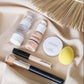 Kit perla (base + primer + polvos + corrector + aplicador + brocha )
